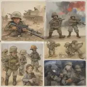 人物角色在心理绘画战争中儿童所描绘的人物形象会有什么样的特点?